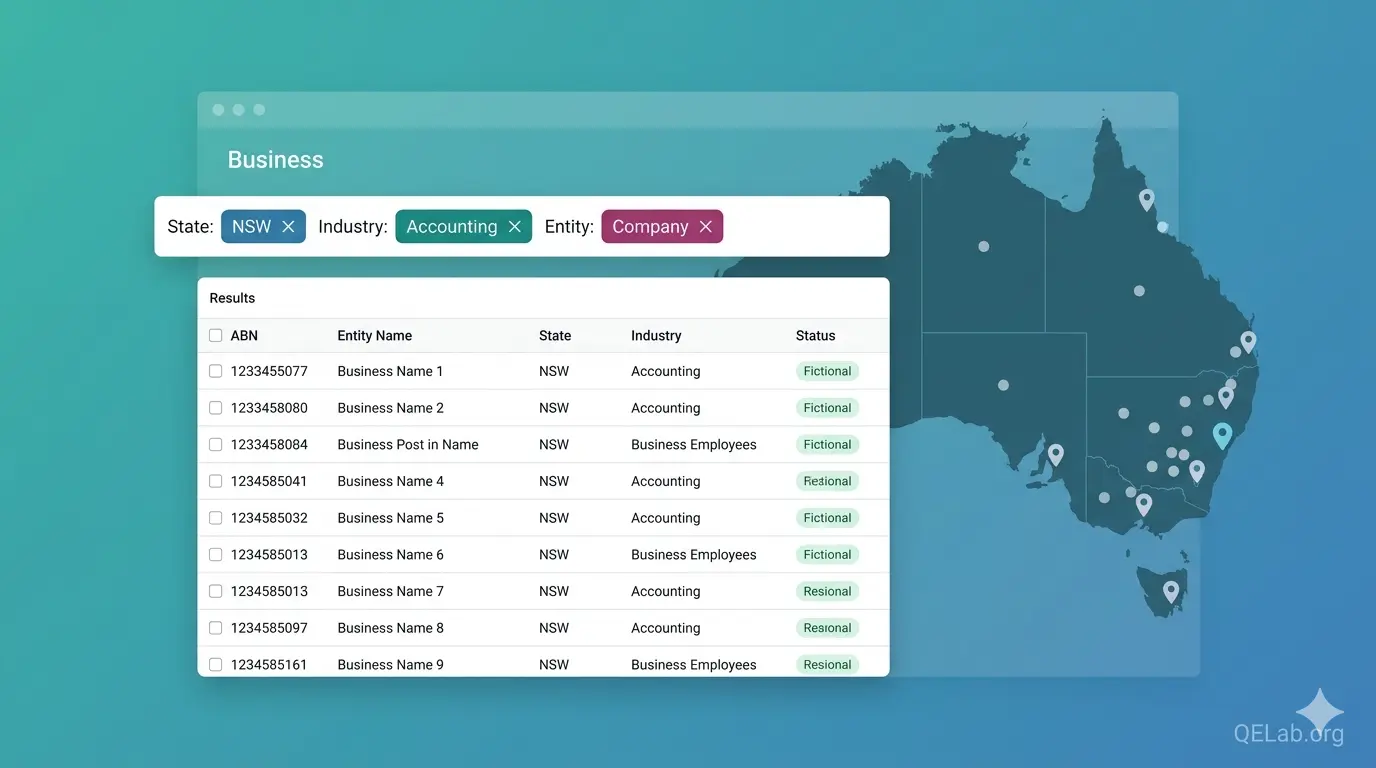 ABN Search by Name, State & Industry: Find Any Australian Business